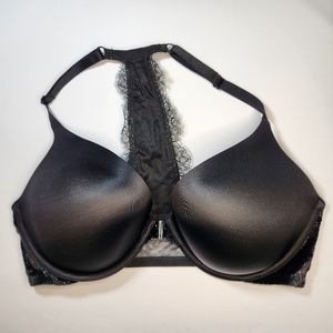 Victoria's Secret Very Sexy Lightly Lined Plunge Black Size 38DD Pre-Owned